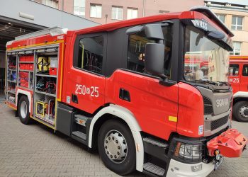 Nowy wóz w podziale bojowym JRG Akademii Pożarniczej