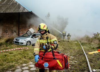 Ćwiczenia podlaskich strażaków pk. MĄTWICA 2023 [FOTO]