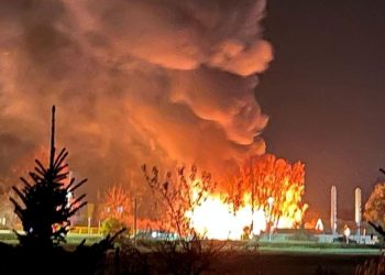 Pilzno: Pożar w fabryce trumien. Milion złotych strat