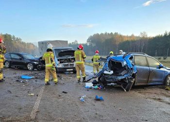 Wypadek na S6. Cztery osoby poszkodowane