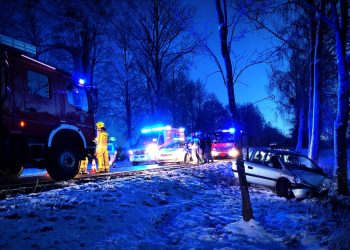 Wypadek na DK20. Cztery osoby ranne