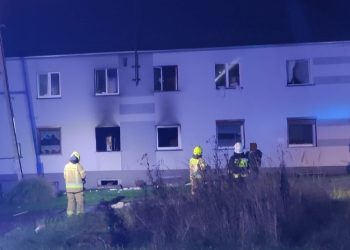 Wybuch gazu w budynku wielorodzinnym. Jedna osoba ranna