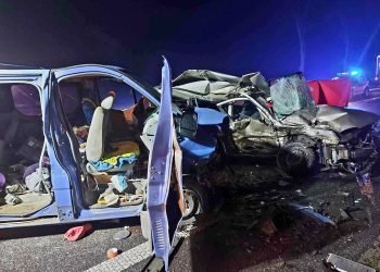 Śmiertelny wypadek na DK10. Wśród ranny dzieci
