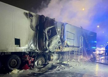 Karambol na A1 w kierunku Łodzi