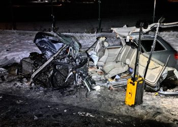 Wypadek w Węglewie. Kierowca ciężarówki ‘po użyciu alkoholu’