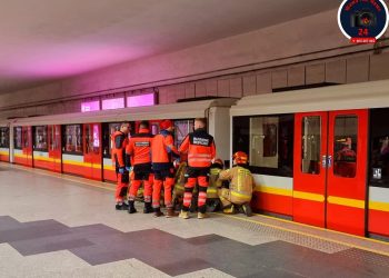 Śmiertelny wypadek w warszawskim metrze