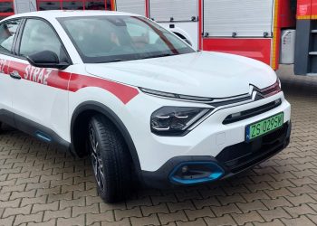 Samochód elektryczny dla szczecińskiej straży pożarnej