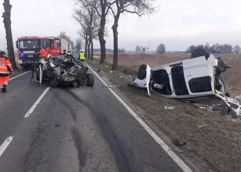 Wypadek w Odolanowie. Nie żyją dwie osoby