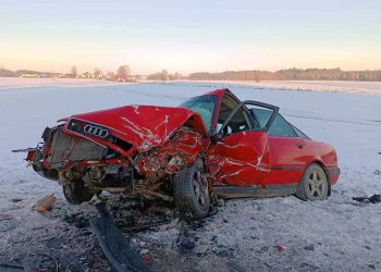 Wypadek na DK57. Cztery osoby poszkodowane