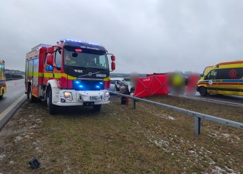 Jechał pod prąd S5. Zginął on i czteroletnie dziecko