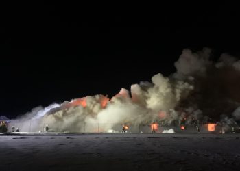 Pożar kurnika w gminie Dziadkowice