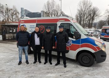 Ambulans dla druhów z OSP w Konstancinie-Jeziornie