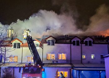 Pożar w domu pomocy społecznej pod Otwockiem