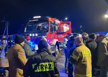 OSP Łebunia z nowym, wymarzonym samochodem