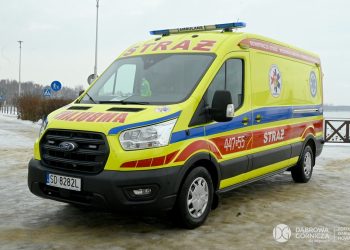 Nowy ambulans Grupy Ratownictwa Medycznego OSP Dąbrowa Górnicza-Śródmieście