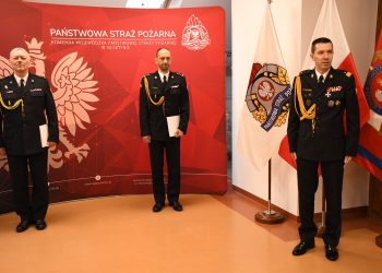 Z lotniska do KW PSP. Michał Kamieniecki pokieruje warmińsko-mazurską PSP