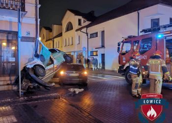 Zignorował znak STOP. Doszło do zderzenia