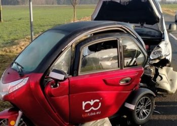 Wypadek z udziałem trójkołowca. Nie żyje 59-latek