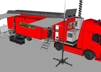 W KG PSP powstał koncept Mobilnego Centrum Dowodzenia