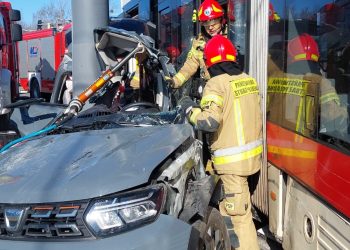 Wypadek w Gdańsku. Jedna osoba ranna