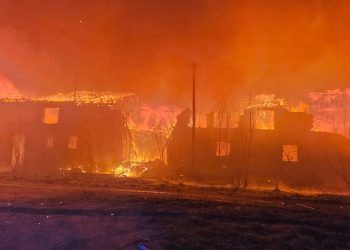 Nocny pożar budynku gospodarczego w Marcinkowicach