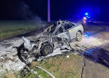 Wypadek pod Przasnyszem. Dwie osoby poszkodowane