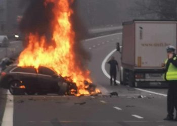 Wypadek na A6 w Szczecinie. Cztery osoby ranne