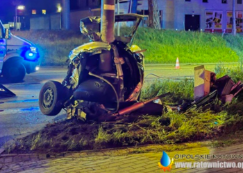 Opole. Ucieczka przed policją zakończona śmiercią