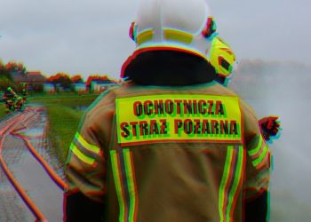 Strażacy ruszyli do akcji na podwójnym gazie
