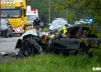 OSP gminy Oława w żałobie. Strażacy zginęli w wypadku