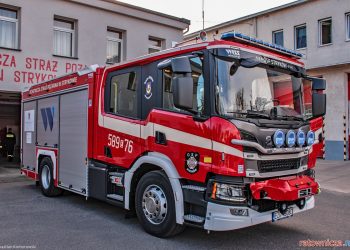 Nowa Scania dla strażaków z OSP Stryków