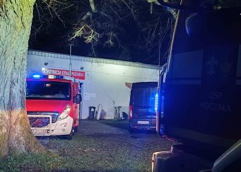 Pożar w remizie OSP Pietrzykowo