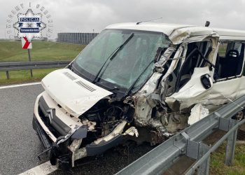 Śmiertelny wypadek na A1 w Czekanowie