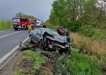 Wypadek na obwodnicy Świebodzina. Zginęły dwie osoby
