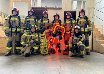 Pierwsze szkolenie RIT jeleniogórskich strażaków