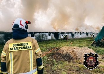 Pożar kurnika w miejscowości Mieszczk