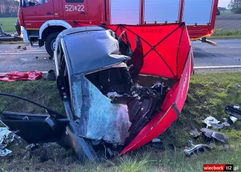 Śmiertelny wypadek w Płociczu. Nie żyją dwie osoby