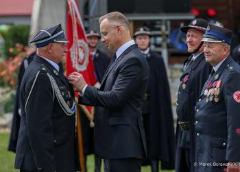Prezydent na 150-leciu OSP Stary Sącz