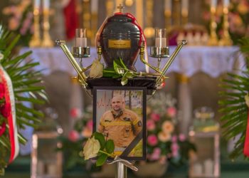 Ostatnie pożegnanie Marcina Raczyka z OSP Żerniki
