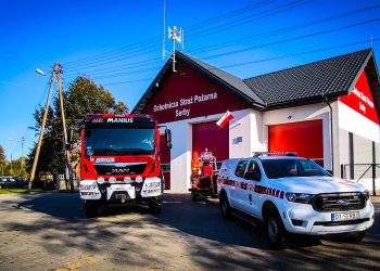 Strażacy z OSP Serby w nowej remizie