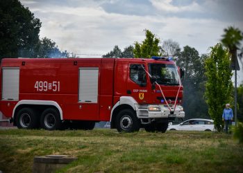Ciężki Kerax trafił do strażaków z OSP Panki