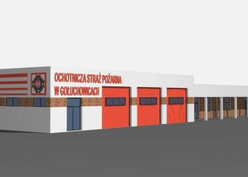 Nowa remiza dla strażaków z OSP w Gołuchowicach