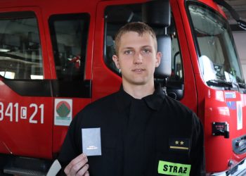 Toruński strażak oddał szpik, uratował czyjeś życie