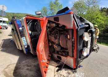 Wypadek w Bieszczadach. Ranni ratownicy GOPR