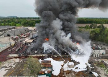 Trwa akcja gaśnicza w Siemianowicach Śląskich [FOTO]