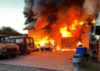 Tragiczny pożar w Tczewskich Łąkach. Dwie osoby nie żyją