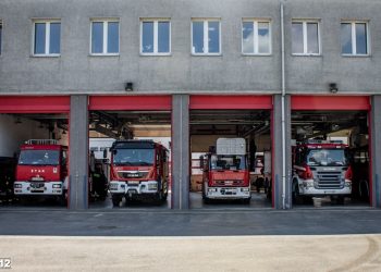 Wybuch w Szkole Aspirantów PSP w Poznaniu. Ranni strażacy