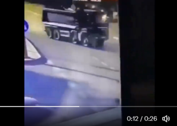 Szaleńcza jazda pijanego kierowcy ciężarówki w Olsztynie.