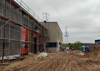 W Białymstoku trwa budowa strażnicy dla nowej JRG