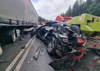 Śmiertelny wypadek na DK75 w Brzesku